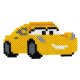 Hama 7951 - Cars (Auta) - Koraliki midi