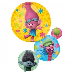 Balon foliowy 28" Bohaterowie z bajki Trolle