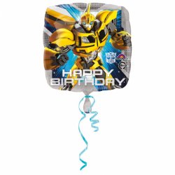 Transformers Urodzinowy Balon Foliowy - 43cm - Happy Birthday