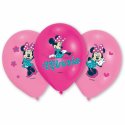 6 balonów Myszka Minnie - 11" 27,5 cm - balony lateksowe