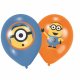 6 balonów Minionki- 11" 27,5 cm - balony lateksowe