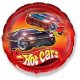 Balon foliowy 18" FX - "Samochody Hot Cars" (okrągły) 46 cm
