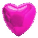 Balon foliowy serce 18" ciemnoróżowy