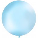 Balon okrągły Gigant o średnicy 100cm - Pastel Błękit