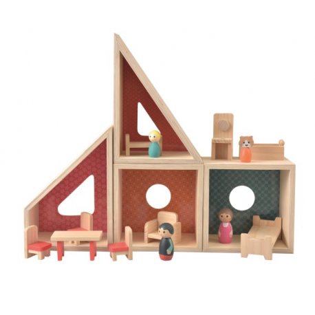 Drewniany domek dla lalek - Doll hosue - Egmont Toys