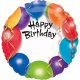 Balon Spersonalizowany z napisem Happy Birthday