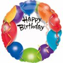 Balon Spersonalizowany z napisem Happy Birthday