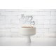 Topper na tort Happy Birthday - 22,5 cm