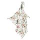 Bambusowy otulacz King Size - Wild Blossom, Fringe - La Millou