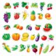 Piankowe magnesy Owoce i warzywa - Roter Kafer