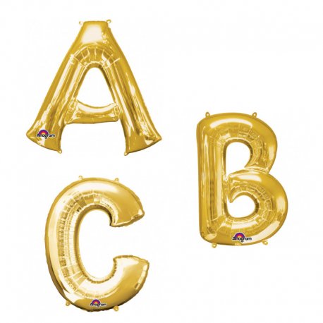 Balony Litery - Napis PARTY Złote od firmy Anagram