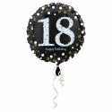 Balon Foliowy na 18 Urodziny - Okrągły Holograficzny 