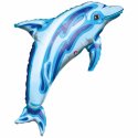 Balon foliowy DELFIN SuperShape 56 cm x 84 cm