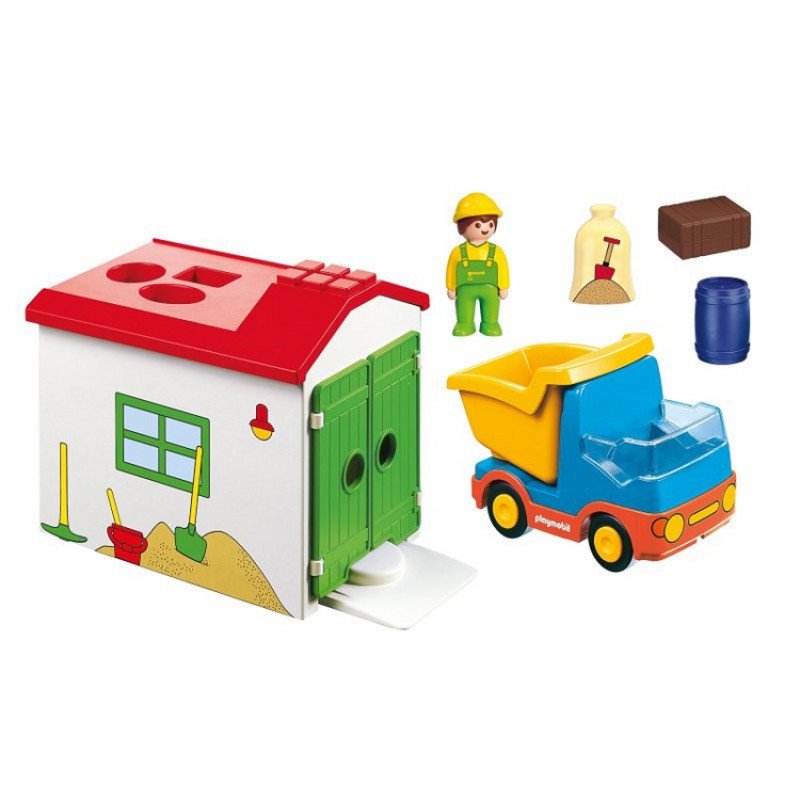 Playmobil 70184 - Ciężarówka z garażem i funkcją sortera
