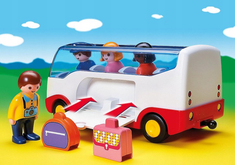 Playmobil 6773 - Autobus wycieczkowy - seria 1.2.3.