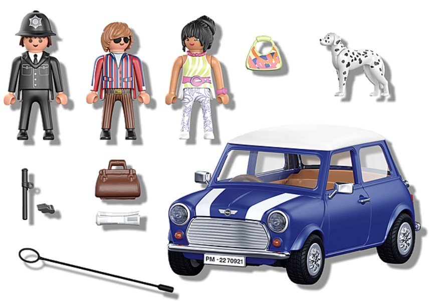 Playmobil 70921 - Mini Cooper - lista elementów