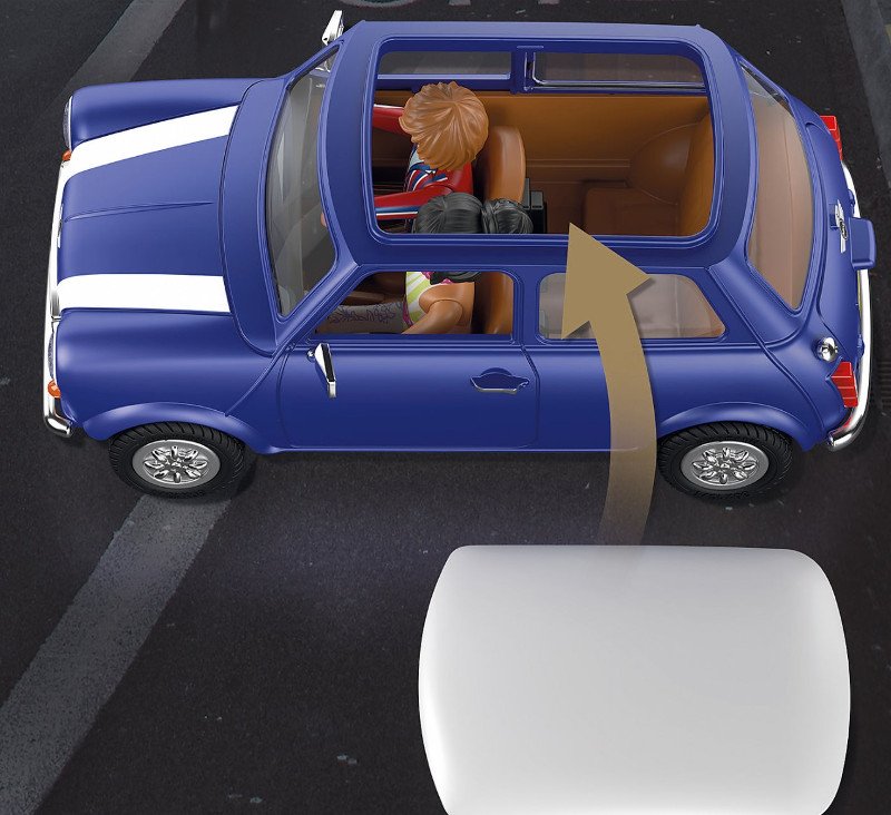 Playmobil 70921 - Mini Cooper ze ściąganym dachem