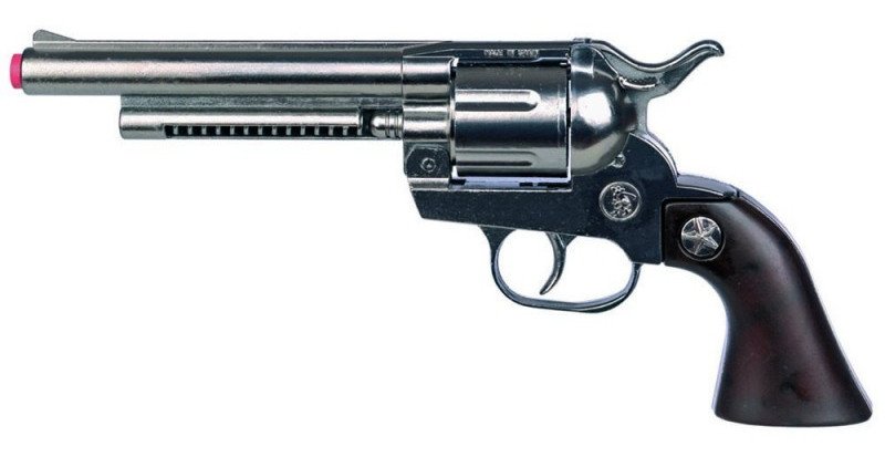 Gonher 121/0 - Metalowy pistolet zabawka na kapiszony
