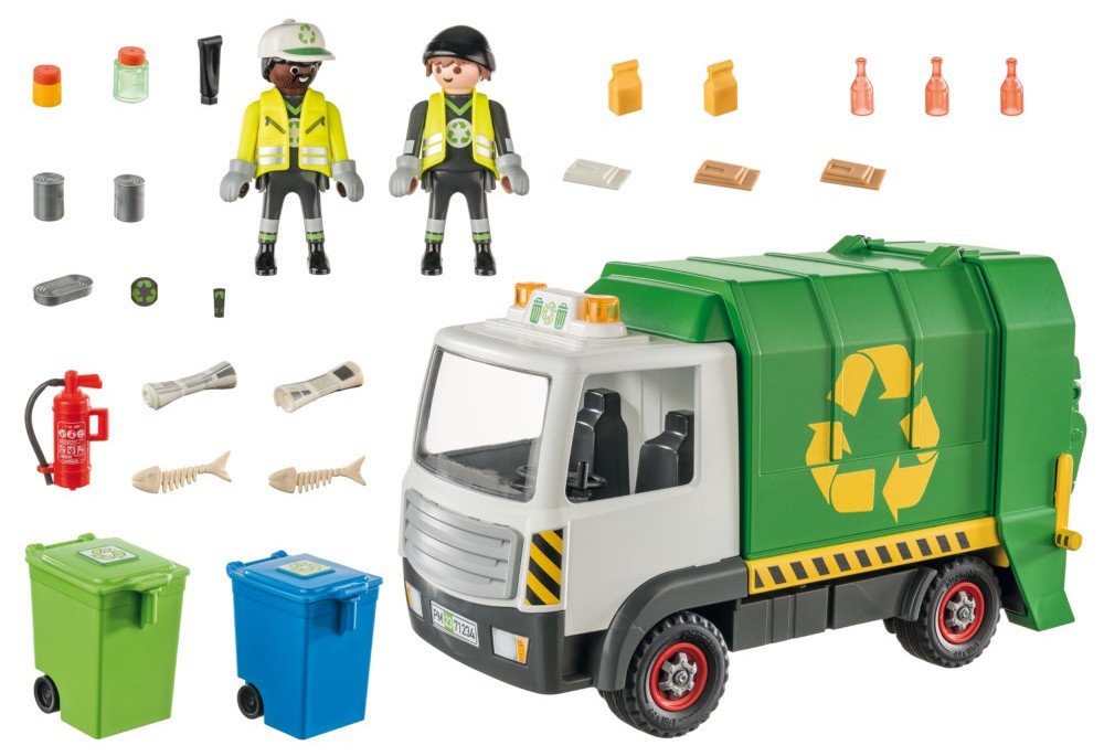 Playmobil 71234 - Śmieciarka do recyklingu - City Life