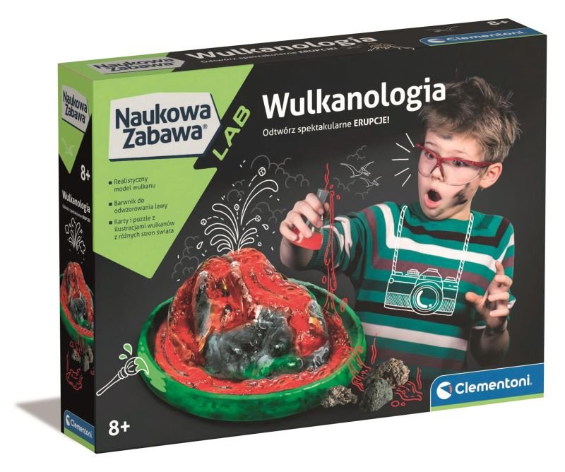 Clementoni 50893 - Wulkanologia - Zabawki naukowe dla dzieci