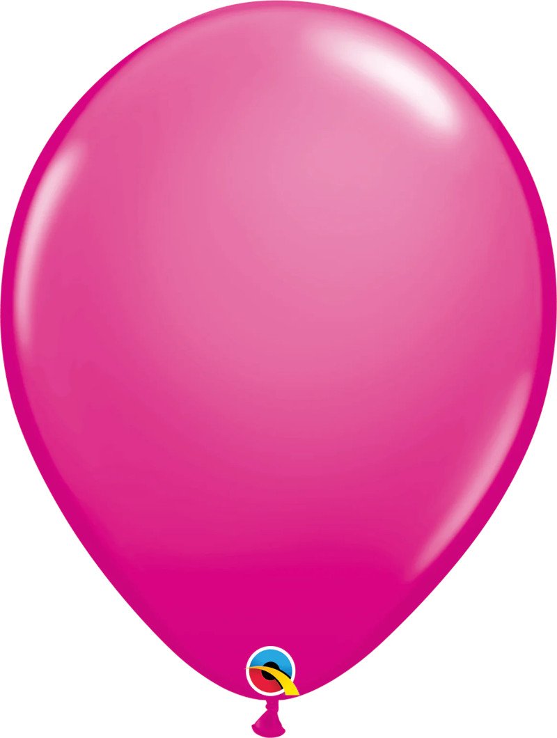 Duży balon lateksowy 16" (40 cm) - Qualatex - Wild Berry EAN 071444255745