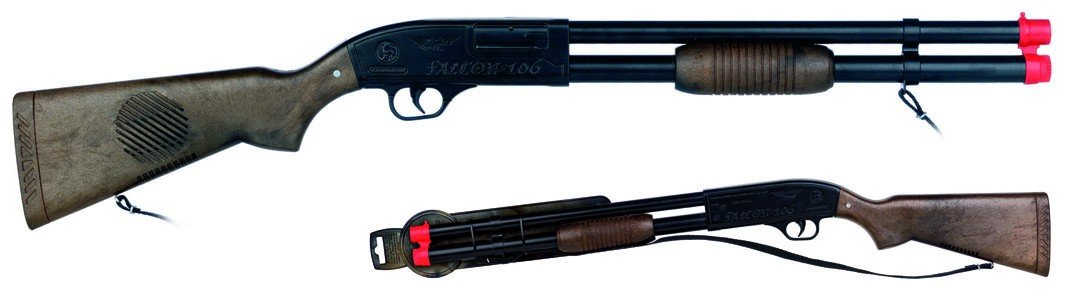 Karabin Gonher 106/6 - Police Shotgun - Mec. Sound - Black